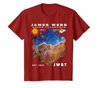 James Webb Space Telescope JWST First Image Picture Kids T-Shirt