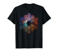 James WEBB Space Telescope Mirrors Nebula JWST T-Shirt