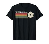 James Webb Space Telescope Retro JWST Webb Telescope T-Shirt