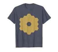 James Webb Space Telescope | The JWST Exploration T-Shirt, Men, Heather Blue, 6X-Large