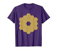 James Webb Space Telescope | The JWST Exploration T-Shirt, Men, Purple, 3X-Large