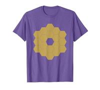 James Webb Space Telescope | The JWST Exploration T-Shirt, Men, Purple Heather, Large