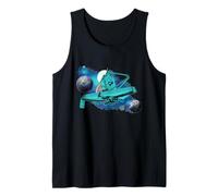 James Webb Telescope Galaxy Art for Space Enthusiasts Tank Top