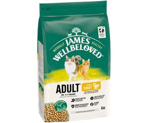 James Wellbeloved Adult Cat Hypoallergenic Turkey & Rice - 4kg