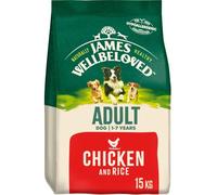 James Wellbeloved Adult Dog Dry Food Chicken and Rice - 15kg