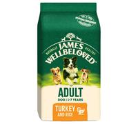 James Wellbeloved Adult Dog Dry Food (Turkey & Rice) - Bag Size : 2Kg
