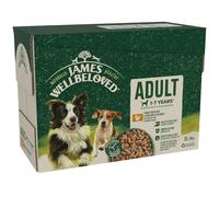James Wellbeloved Adult Dog Food with Turkey in Gravy Pouch 12 x 90 g