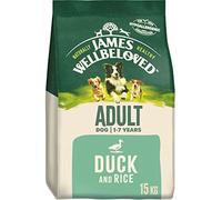 James Wellbeloved Adult Dog Dry Food Duck and Rice - 15kg
