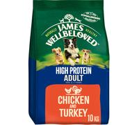 James Wellbeloved Adult Hypoallergenic High Protein - Chicken & Turkey - Economy Pack: 2 x 10kg