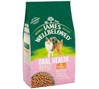 James Wellbeloved Oral Health Turkey Dry Adult Cat Food 4kg