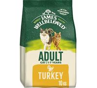 James Wellbeloved Adult Turkey 10 kg Bag, Hypoallergenic Dry Cat Food