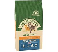 James Wellbeloved Complete Dry Oralcare Cat Food Turkey and Rice, 1.5 kg (Packaging May Vary)