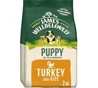 James Wellbeloved Puppy Dog Food Turkey & Rice Kibble 2Kg