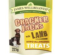 James Wellbeloved CrackerJacks with Lamb & Rice - Size: 225g - Treats for Dogs