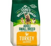 James Wellbeloved Dog Food Turkey and Rice Adult Small Breed (1.5kg)