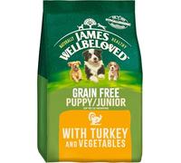 James Wellbeloved Dog Puppy/Junior Grain Free Turkey - 1.5kg