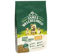 James Wellbeloved Dry Dog Senior Small Breed Turkey & Rice 7.5kg