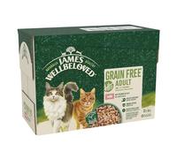 James Wellbeloved Adult Cat Pouches - Salmon in Jelly - Multibuy: 48 x 85g