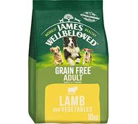 James Wellbeloved Grain Free Adult Lamb and Vegetables 10 kg Bag, Hypoallergenic Dry Dog Food