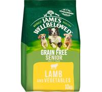 James Wellbeloved Grain Free Senior 7+ Lamb and Veg Dry Dog Food - 10kg