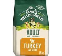 Jwb Adult Dog Maintenance Turkey & Rice Kibble 15kg