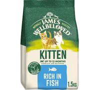 James Wellbeloved Hypoallergenic Dry Cat Food for Kitten Fish 1.5 kg