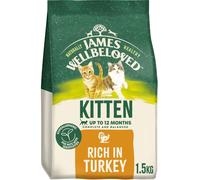James Wellbeloved Hypoallergenic Dry Cat Food for Kitten Turkey 1.5 kg
