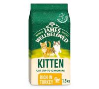 James Wellbeloved - Hypoallergenic Dry Kitten Food - Turkey - 1.5 kg