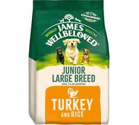 James Wellbeloved Dog Puppy Hypoallergenic Dry Food Large Breed Turkey and Rice 12 kg