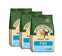 James Wellbeloved Light Adult Fish 3 x 1.5kg