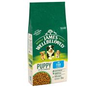 James Wellbeloved Complete Dry Puppy Food Fish and Rice, 15 kg