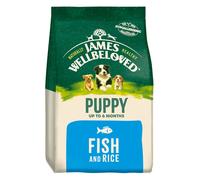 James Wellbeloved Puppy Fish & Rice Dry Dog Food - Size: 2kg