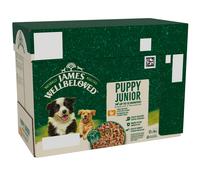 James Wellbeloved Puppy & Junior Hypoallergenic Pouches - Turkey in gravy - 12 x 90g