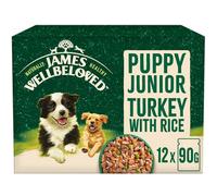 James Wellbeloved Puppy Turkey In Gravy Pouch 12 X 90G
