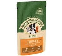 James Wellbeloved Puppy Turkey Pouches 10x150g - 1.5KG