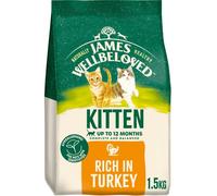 James Wellbeloved Rich in Turkey Dry Kitten Food - 1.5kg