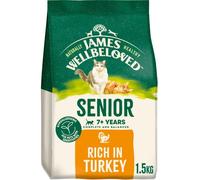 James Wellbeloved Rich in Turkey Senior Dry Cat Food - 1.5kg