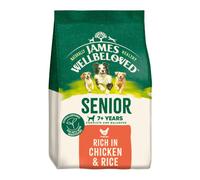 James Wellbeloved - Dry Dog Food - Senior 7+ Chicken & Rice - Hypoallergenic - 2kg