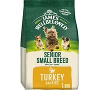 James Wellbeloved Dog Senior Small Breed Turkey & Rice 1.5kg