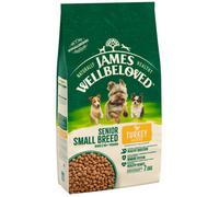 James Wellbeloved Senior 10+ Rich in Turkey and Rice Small Breed Dry Dog Food - 7.5kg