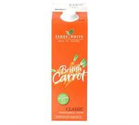 James White British Carrot Juice with added Vitamin D 1L Tetra