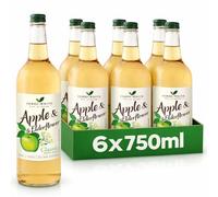 James White Classic Apple & Elderflower Juice 750ml (Pack of 6)
