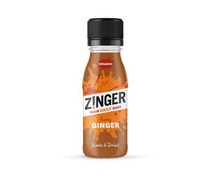James White Drinks Organic Ginger Zinger Shot 70ml
