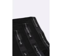 Jameson Carter Men's Carter 3 Pack Boxers in Black | Size: Small Jameson Carter Black S