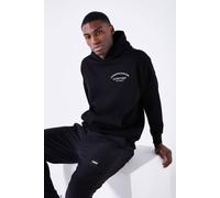 Jameson Carter Men's Louie Oversized Hoodie in Black | Size: Small Jameson Carter Black S