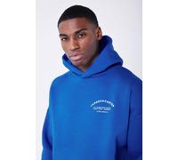 Jameson Carter Men's Louie Oversized Hoodie in Blue | Size: Medium Jameson Carter Blue M