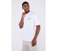Jameson Carter Men's Louie Oversized T-Shirt in White | Size: Medium Jameson Carter White M