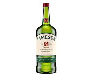Jameson Original Triple Distilled Blended Irish Whiskey, 40% ABV, 4.5L | Triple Distilled for Exceptional Smoothness, Spicy Wood & Sweet Notes, Crafted in Ireland, Enjoy Neat or in Cocktails