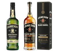 Jameson Whiskey Bundle- Black Barrel and Stout Edition, 70cl