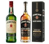 Jameson Whiskey Bundle- Original and Black Barrel 70cl